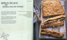 gefüllte Foccacia
